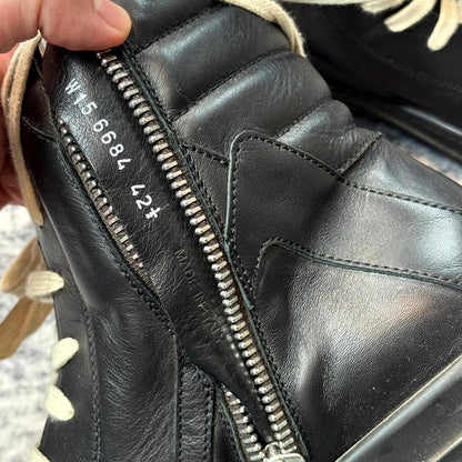 FW15 Rick Owens Black Geobaskets