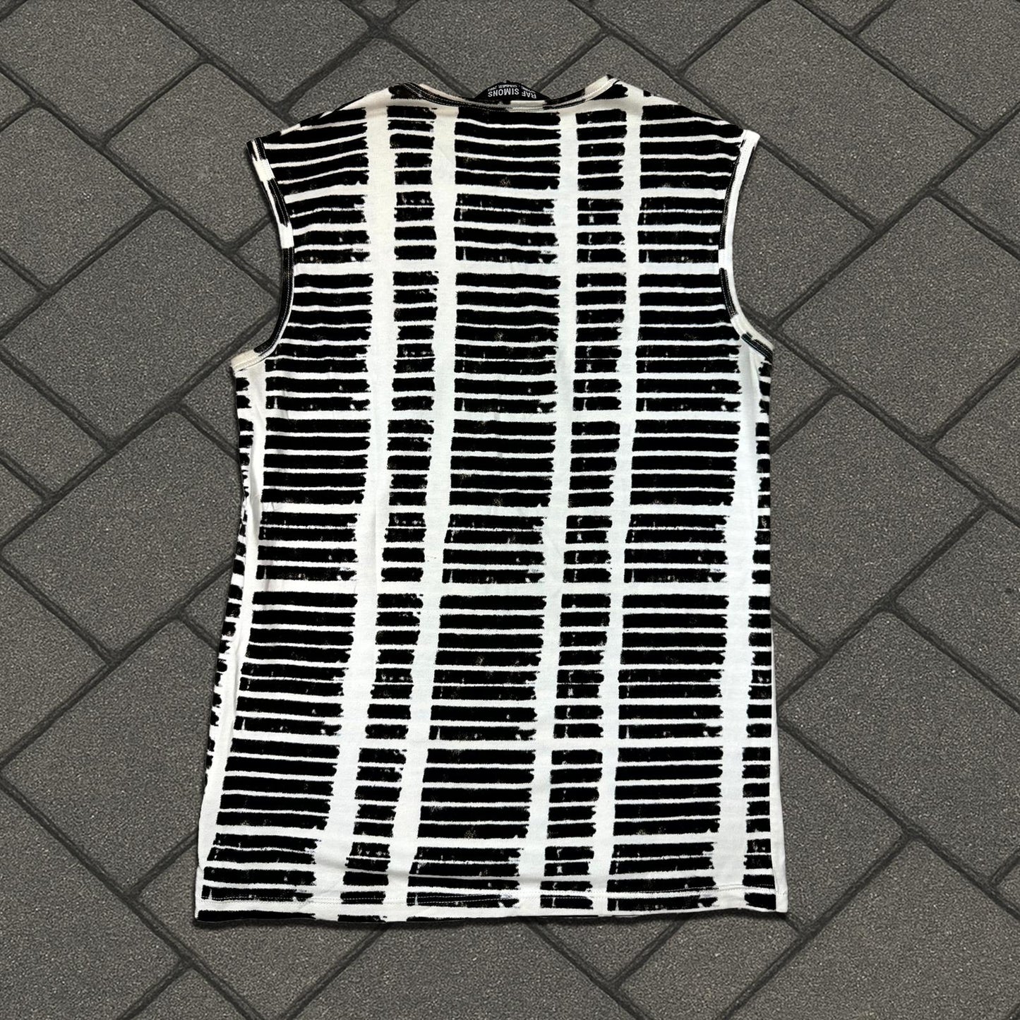 SS03 Raf Simons Consumed Tank Top