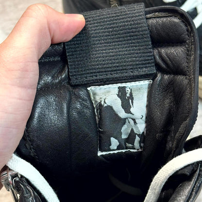 SS10 Rick Owens Black Leather ‘Release’ Dunks