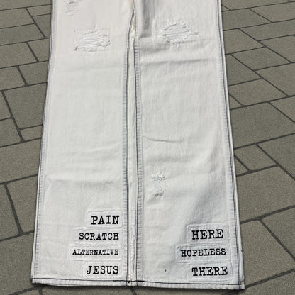 SS02 Number Nine ‘Modern Age’ Patchwork Denim