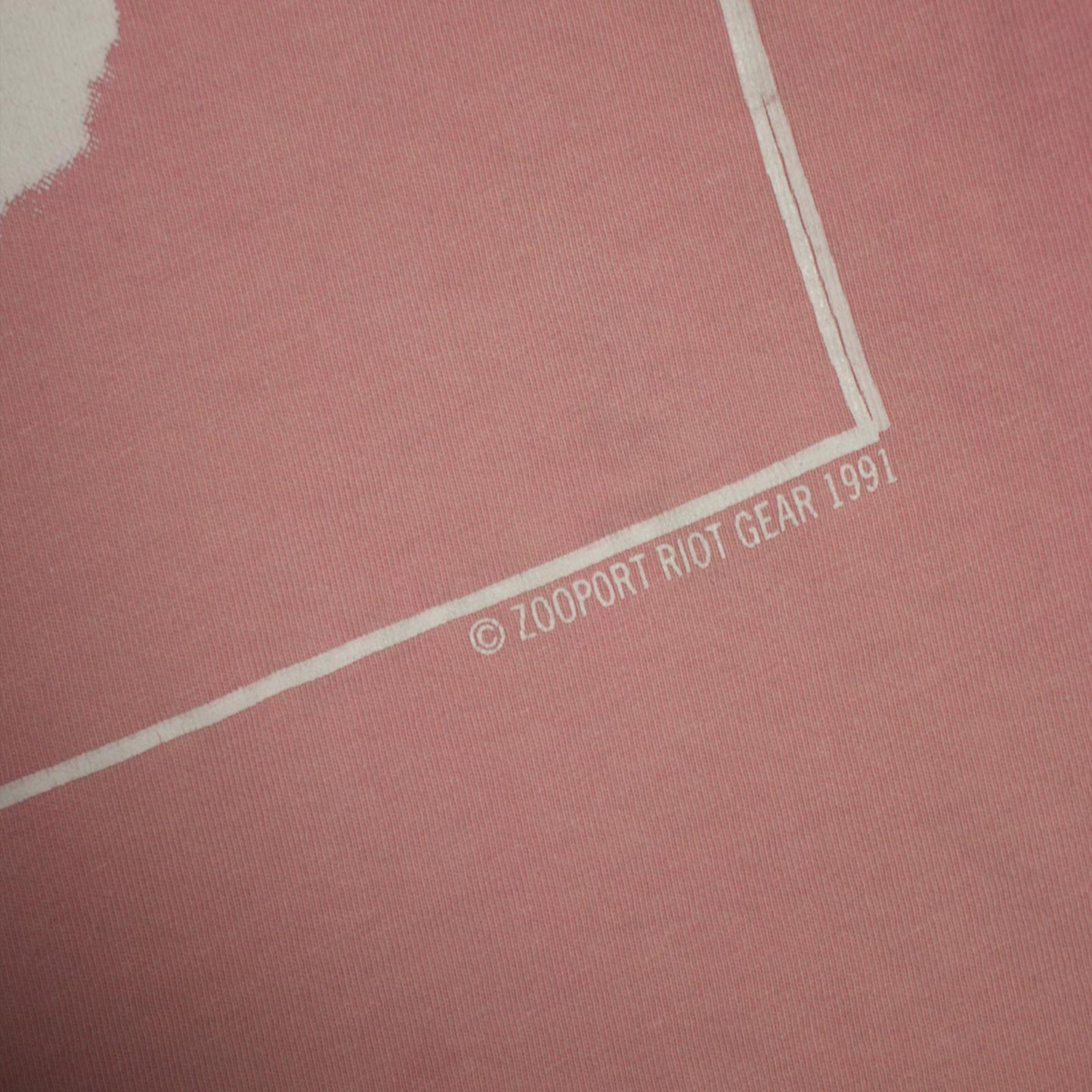1991 Charles Manson Pink Charlie Don’t Surf Tee