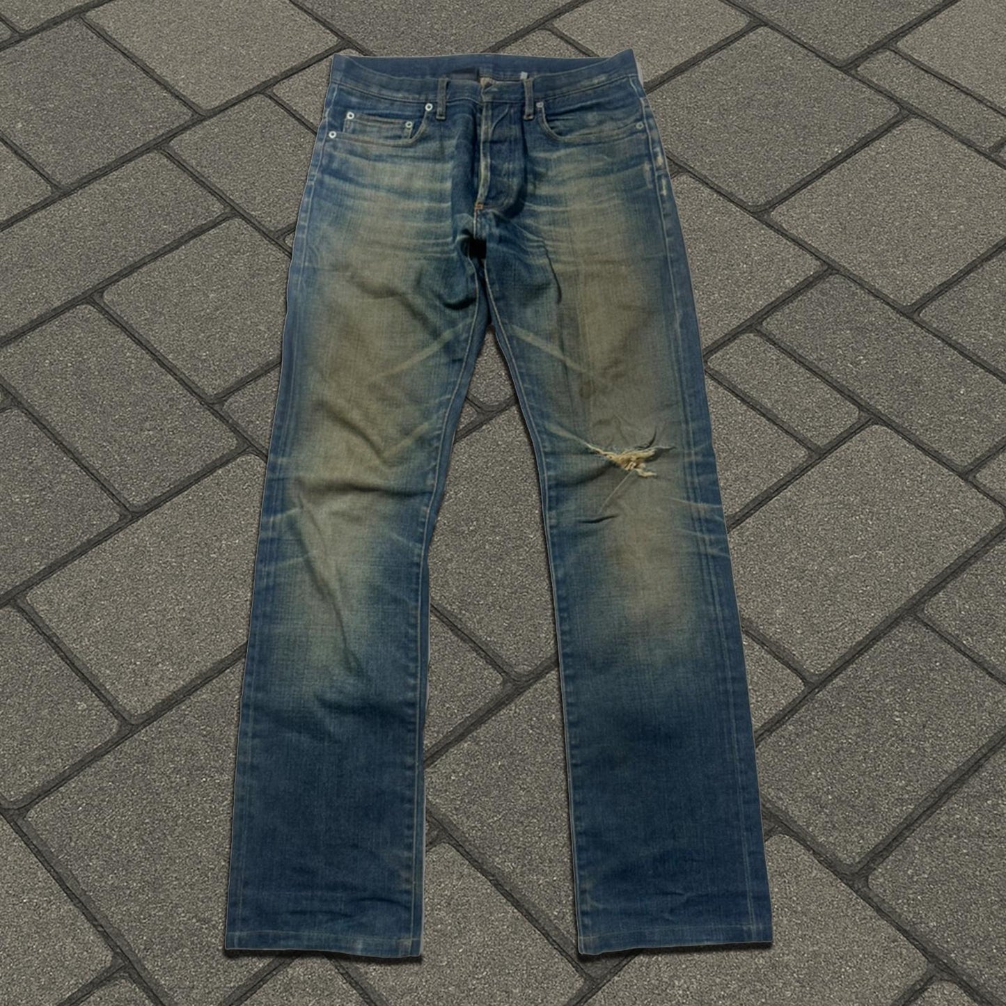 AW04 Dior Homme Rust Denim