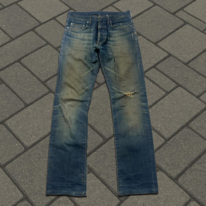 AW04 Dior Homme Rust Denim