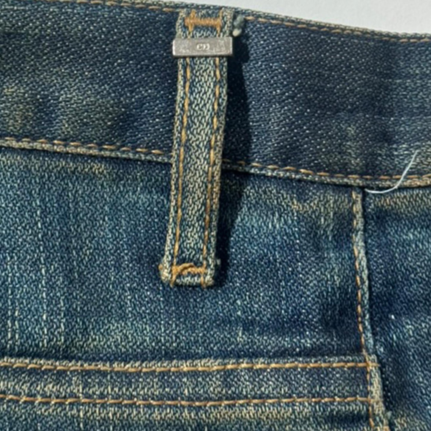 AW04 Dior Homme Rust Denim