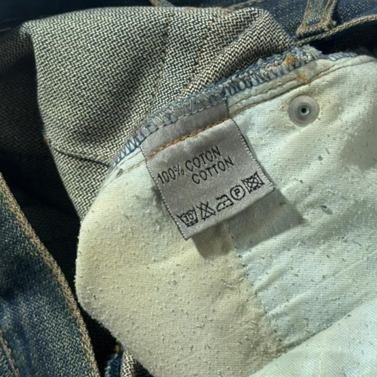 AW04 Dior Homme Rust Denim