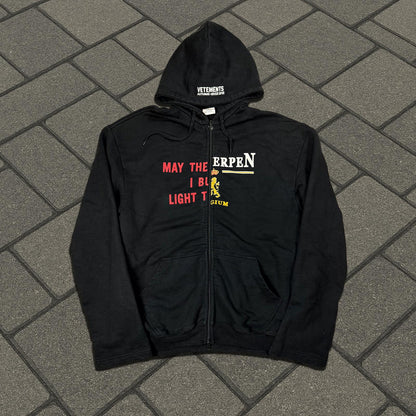 AW18 Vetements Bridges Antwerp Split Zip Hoodie