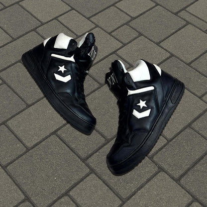 SS06 Number (N)ine Black Converse Weapon Sneakers