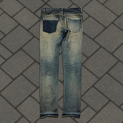 SS10 Undercover Blue Yarn 68 Denim