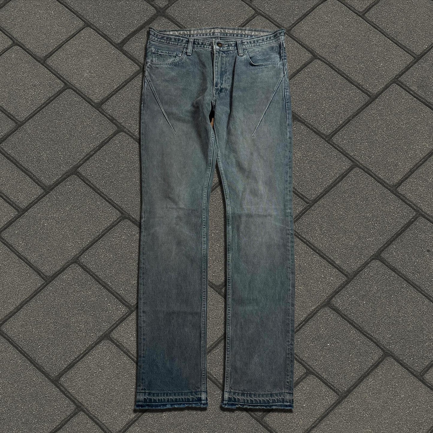 SS07 Number (N)ine Mudwash Pain Denim