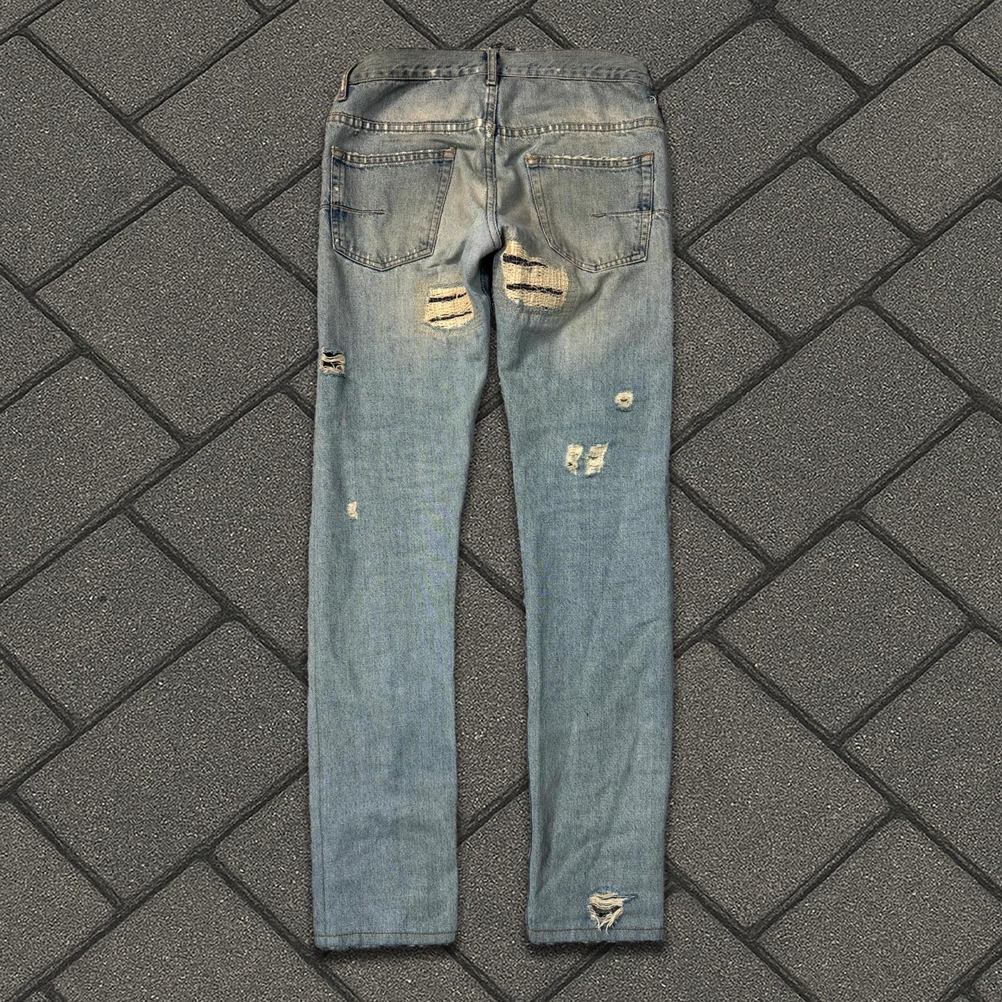 SS06 Dior Homme Crash Denim