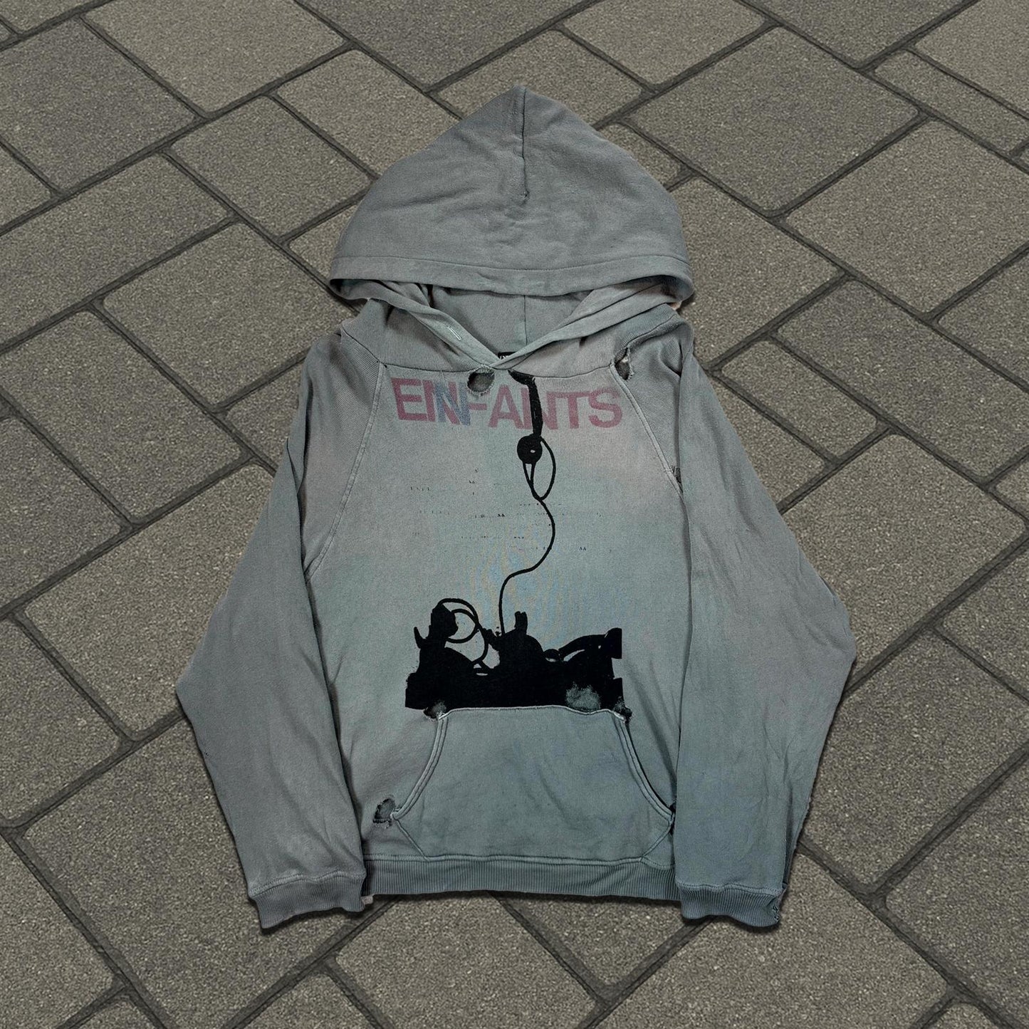 Enfants Riches Déprimés ‘Forget To Answer’ Shrunken Hoodie