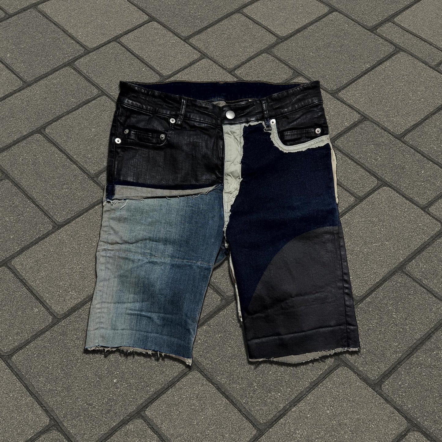 SS19 Rick Owens Reconstructed Shorts