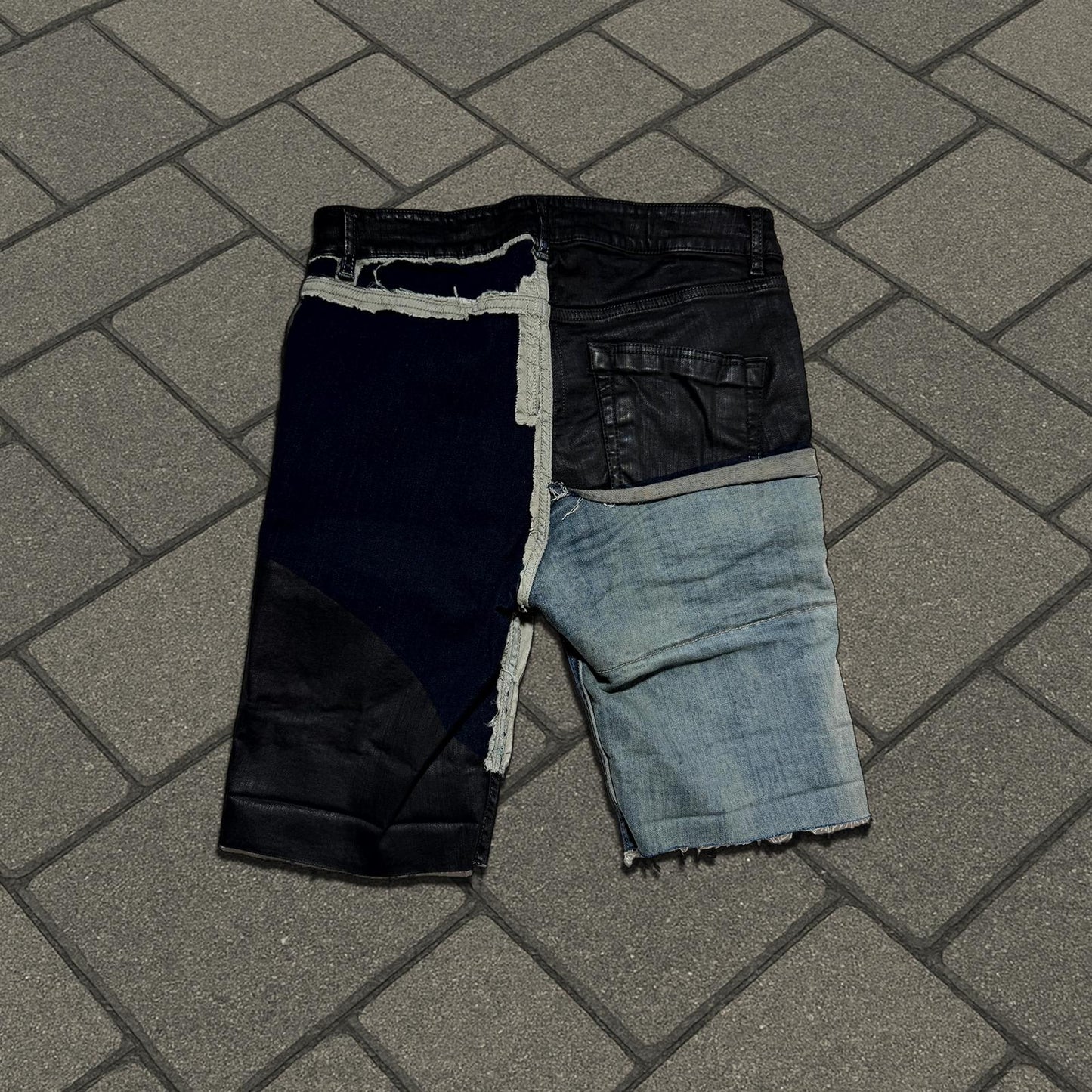 SS19 Rick Owens Reconstructed Shorts