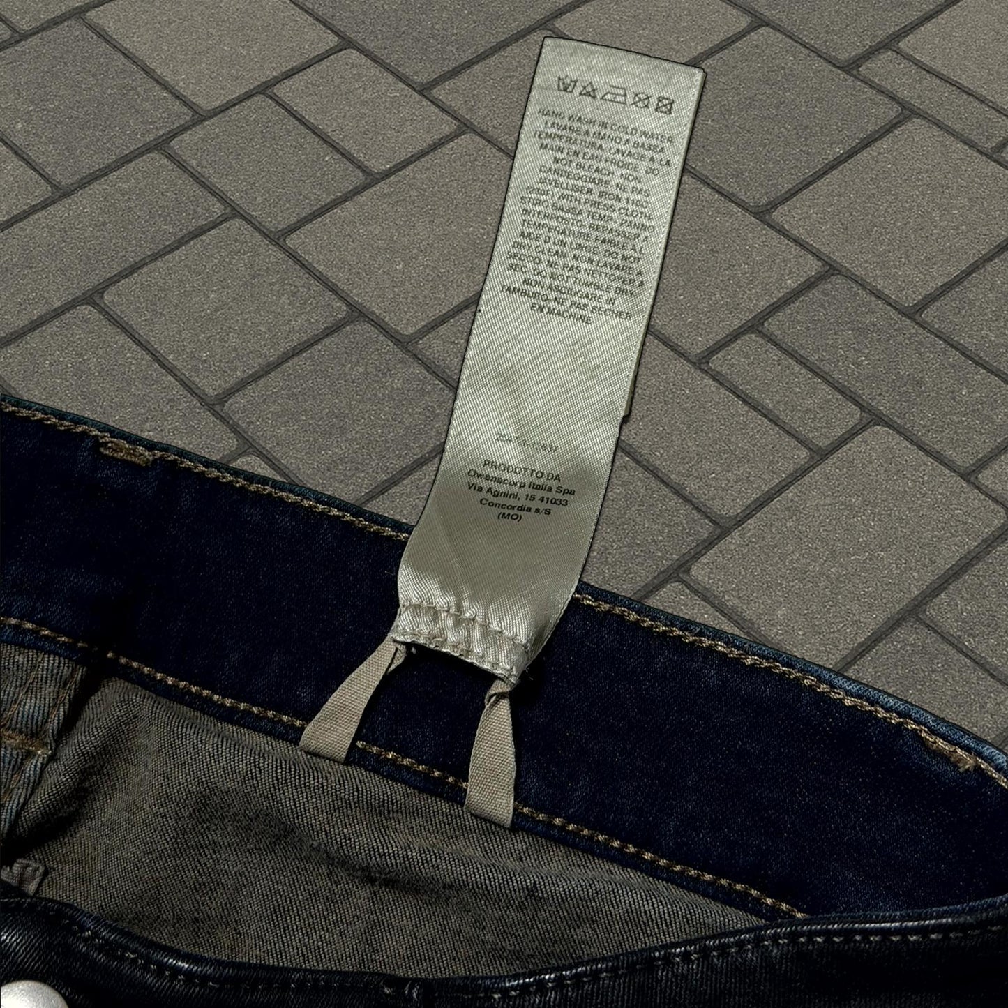 SS19 Rick Owens Reconstructed Shorts