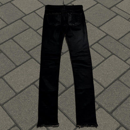 SS09 Rick Owens Light Wax Detroit Cut Denim