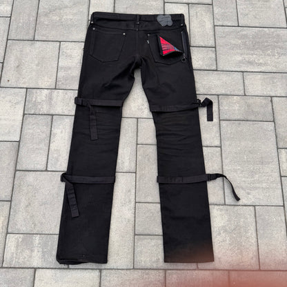SS05 Number Nine Bondage Pain Denim