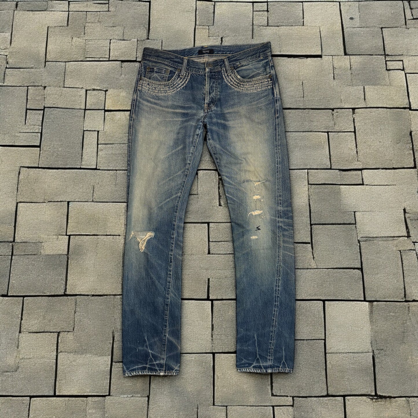 SS09 Undercover “Neoboy” Poem Denim