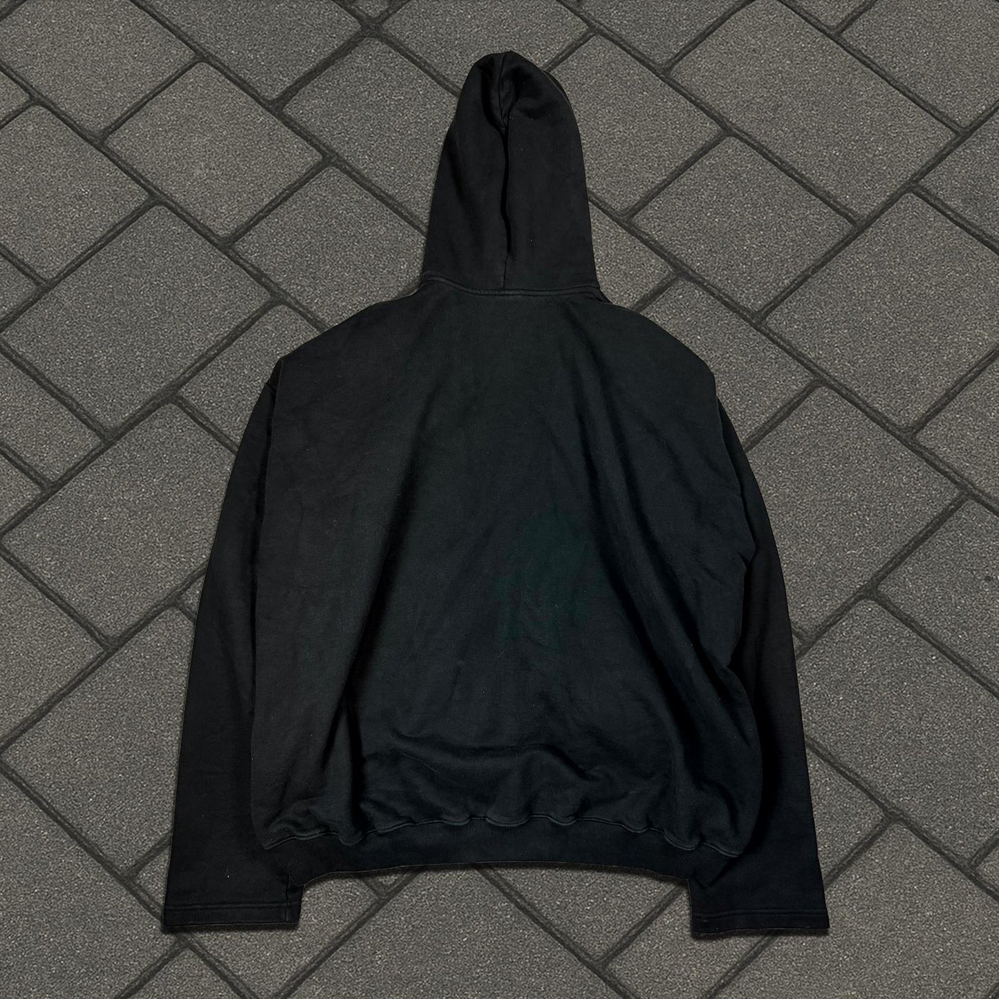 AW18 Vetements Bridges Antwerp Split Zip Hoodie