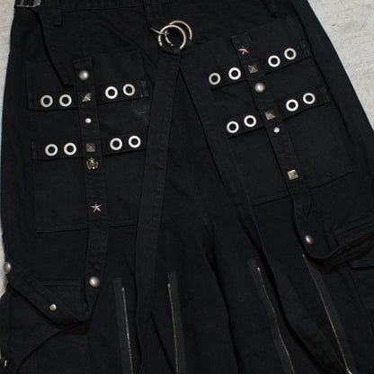 SS22 Balenciaga Pitch Black Raver Denim