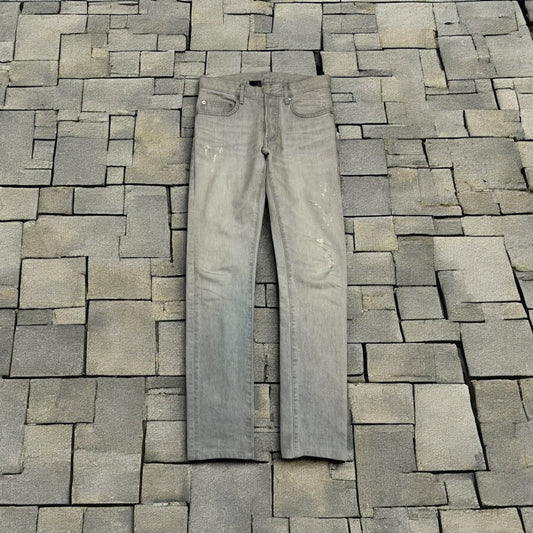 Dior Homme Neutral Grey Skinny Denim