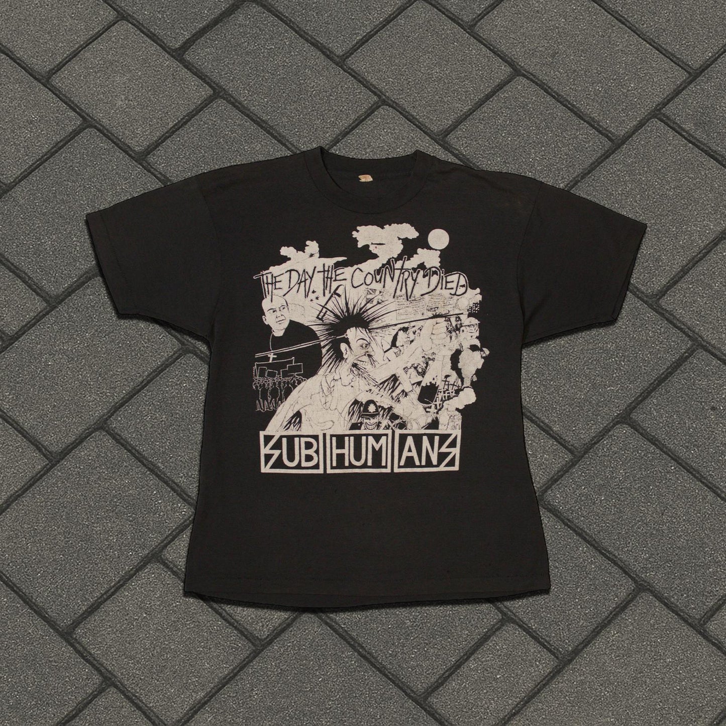 80’s Subhumans The Day The Country Died Tee