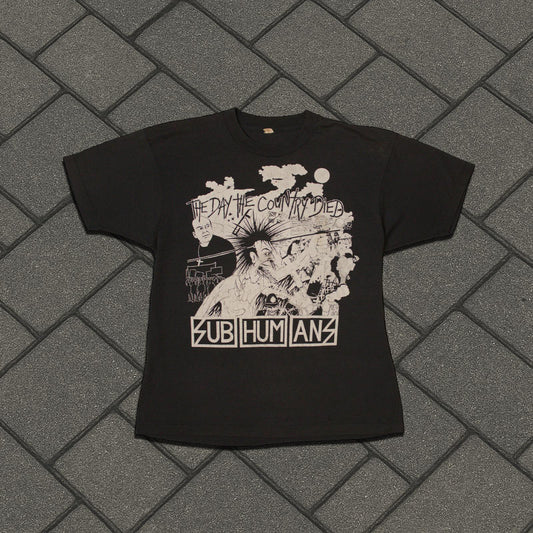 80’s Subhumans The Day The Country Died Tee