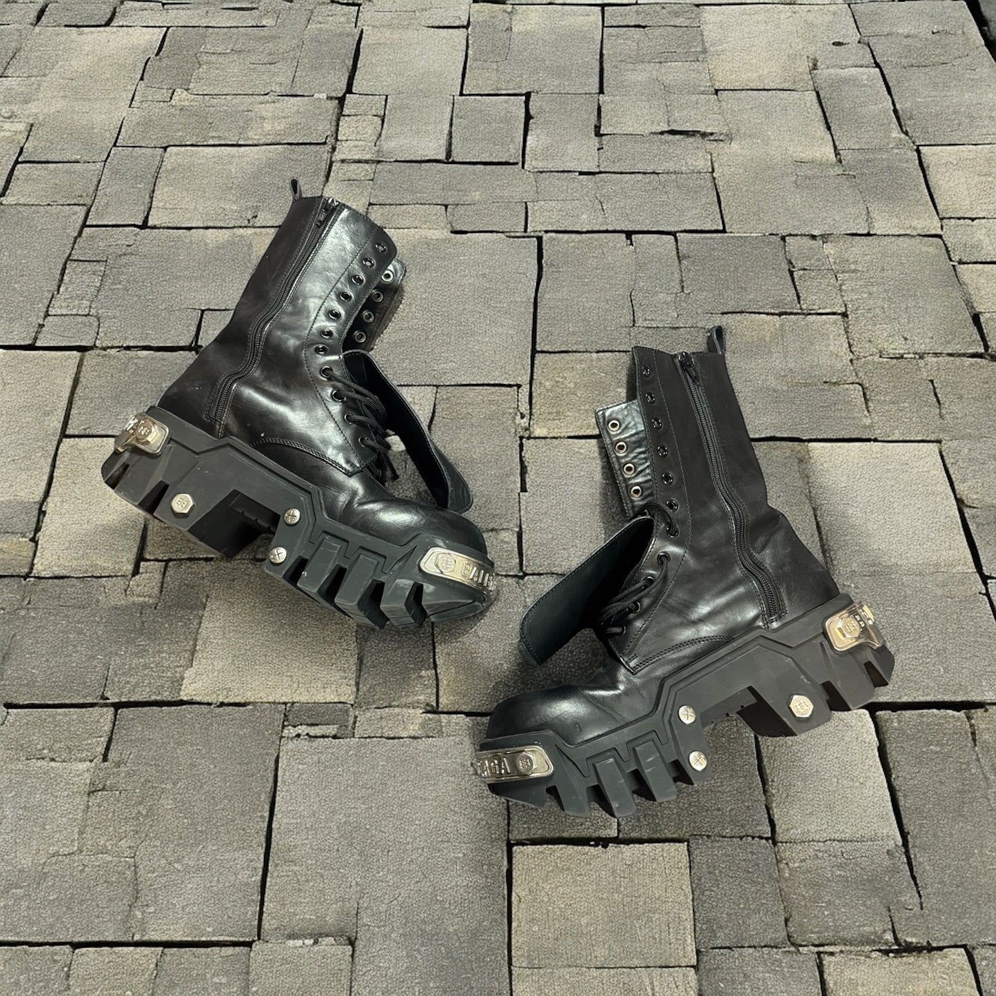 Balenciaga Metal Bulldozer Boots