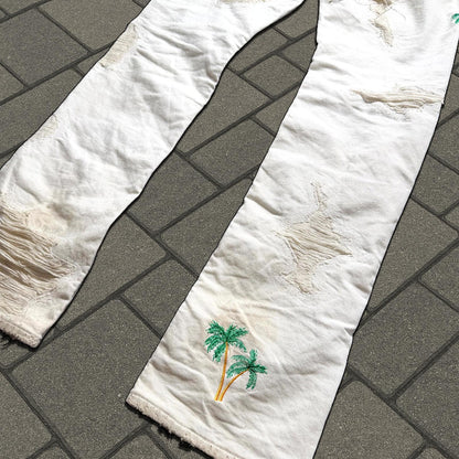 SS18 Vlone Runway Palm Tree Denim