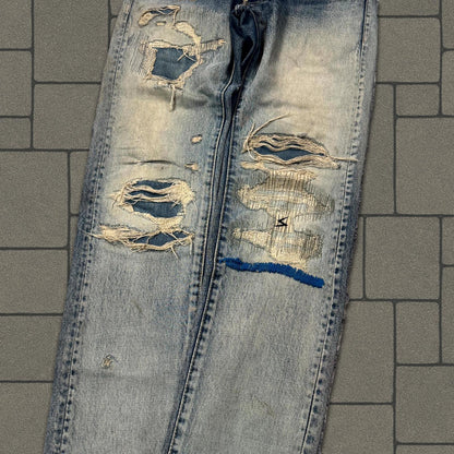 SS10 Undercover Blue Yarn 68 Denim