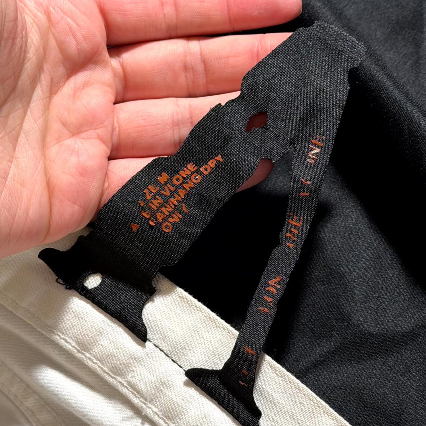 SS18 Vlone Runway Palm Tree Denim