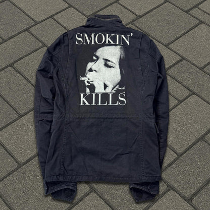 Hysteric Glamour Smoking Kills Utility Jacket
