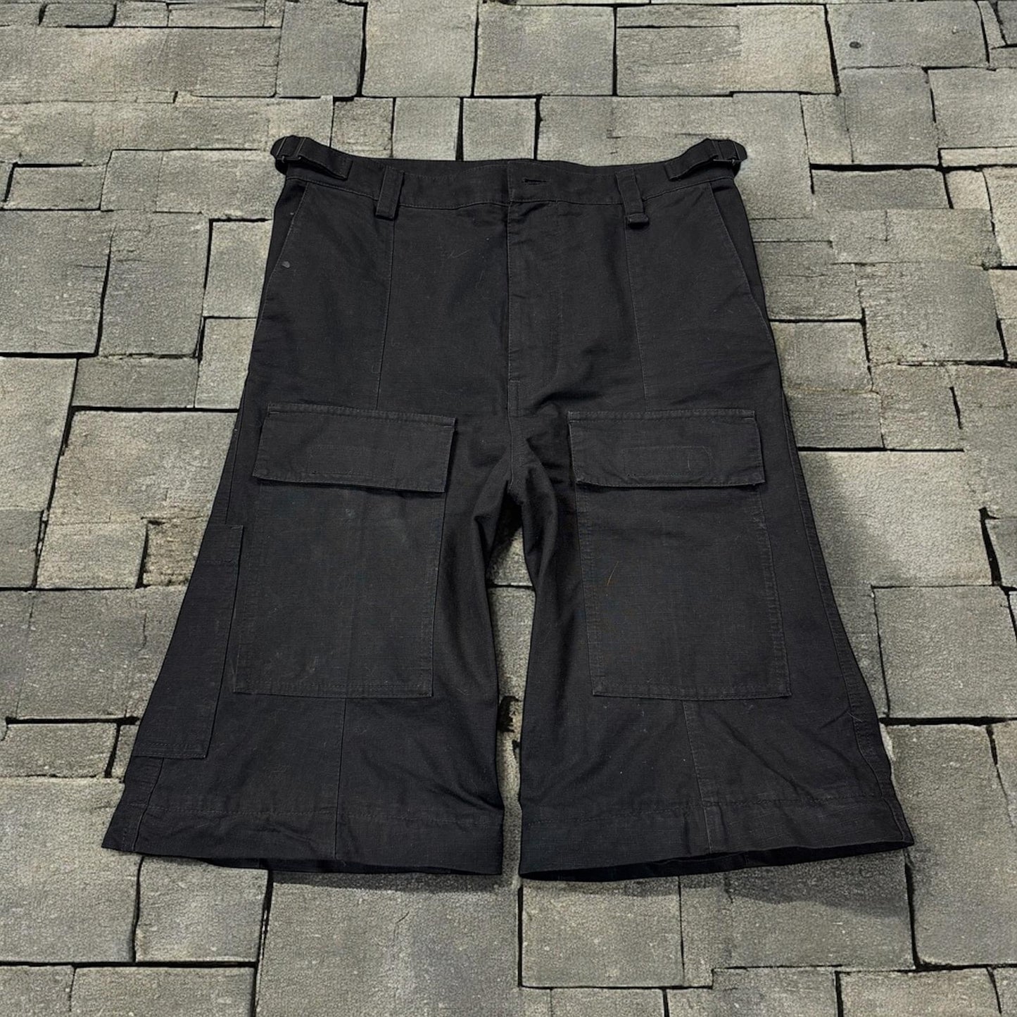 FW23 Balenciaga Flared Convertible Cargo Pants