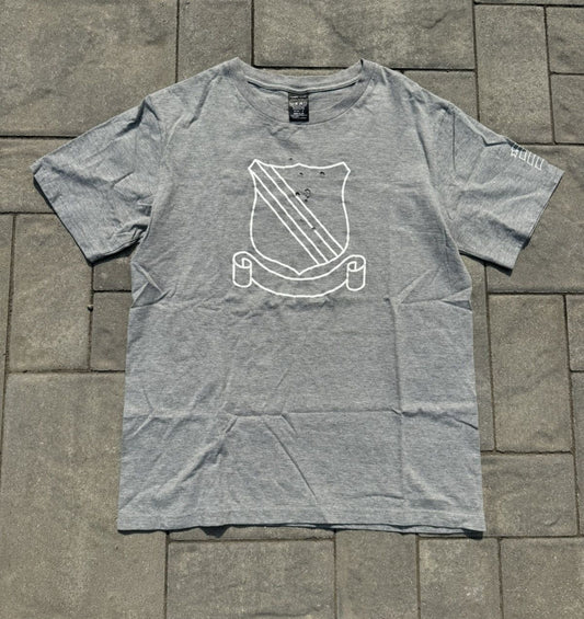 Number Nine Grey Crest Tee