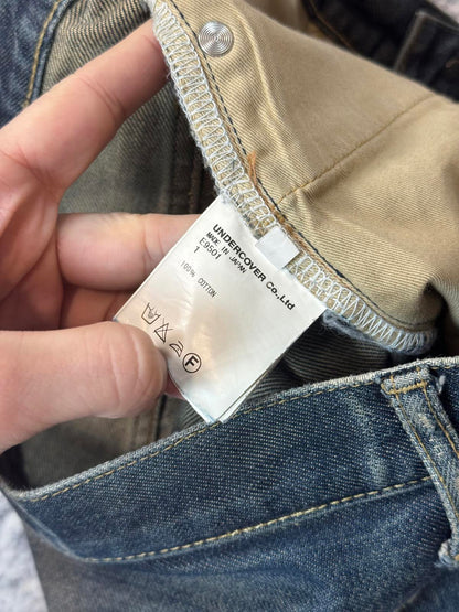 SS10 Undercover Red Yarn 68 Denim