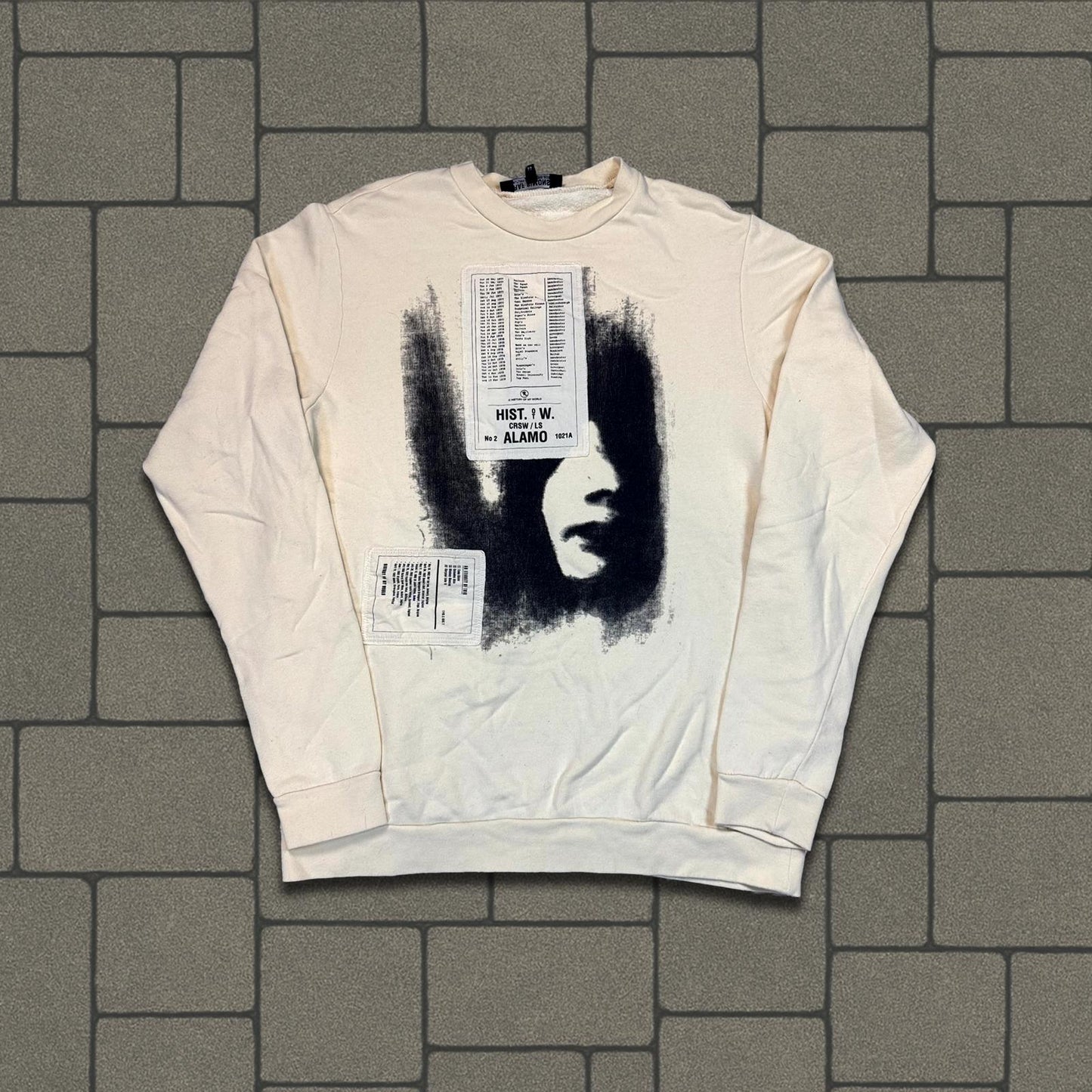 AW05 Raf Simons “Alamo” Crewneck