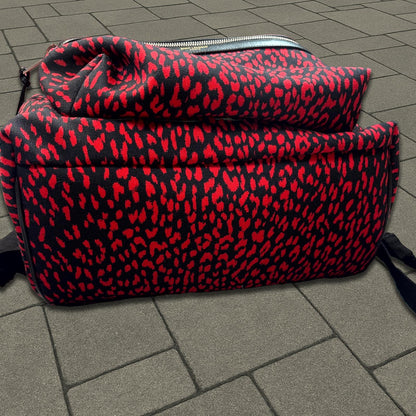 Saint Laurent Paris Red Babycat Backpack
