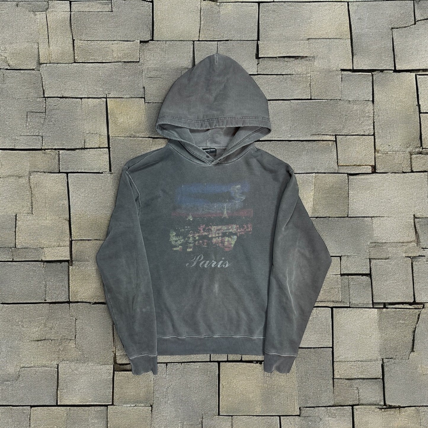 FW17 Balenciaga Paris Hoodie