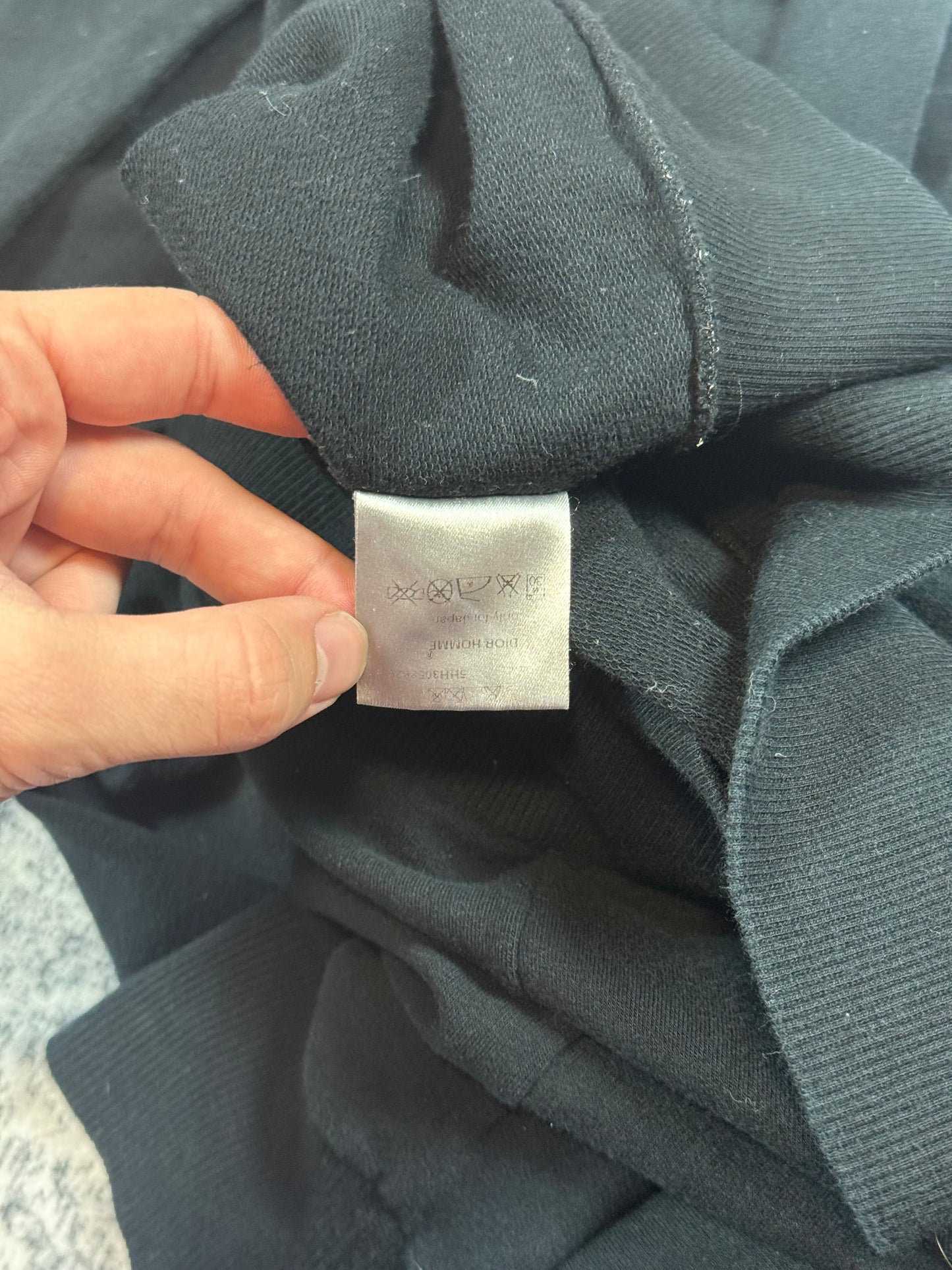 AW05 Dior Homme Black “The End” Hoodie