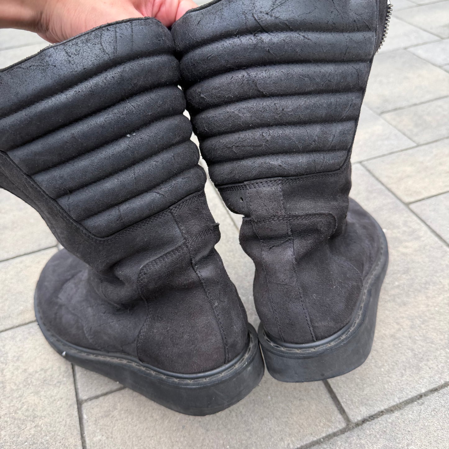 AW11 Rick Owens Mohawk Boots