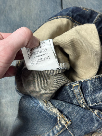 SS10 Undercover Blue Yarn 68 Denim