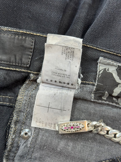 Rick Owens Olmar & Mirta Foil Denim