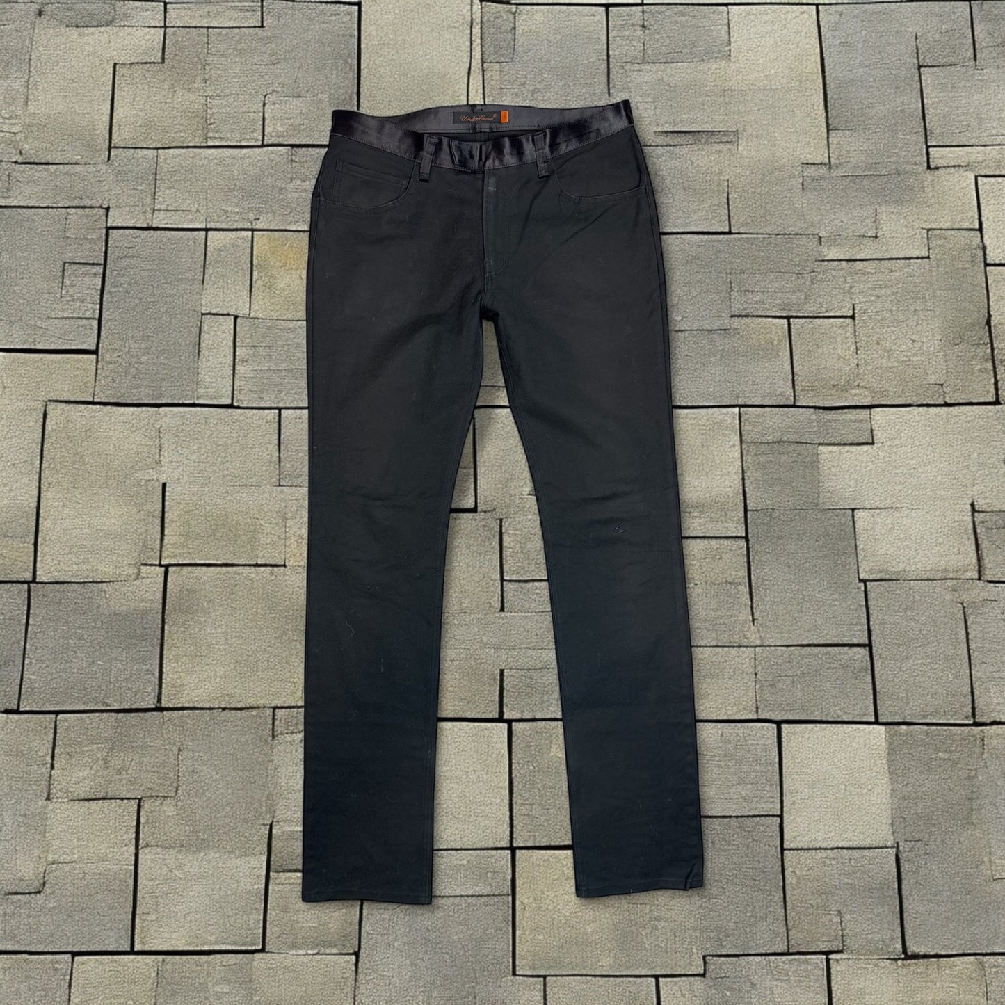 SS07 Undercover Satin Waist Face Pants
