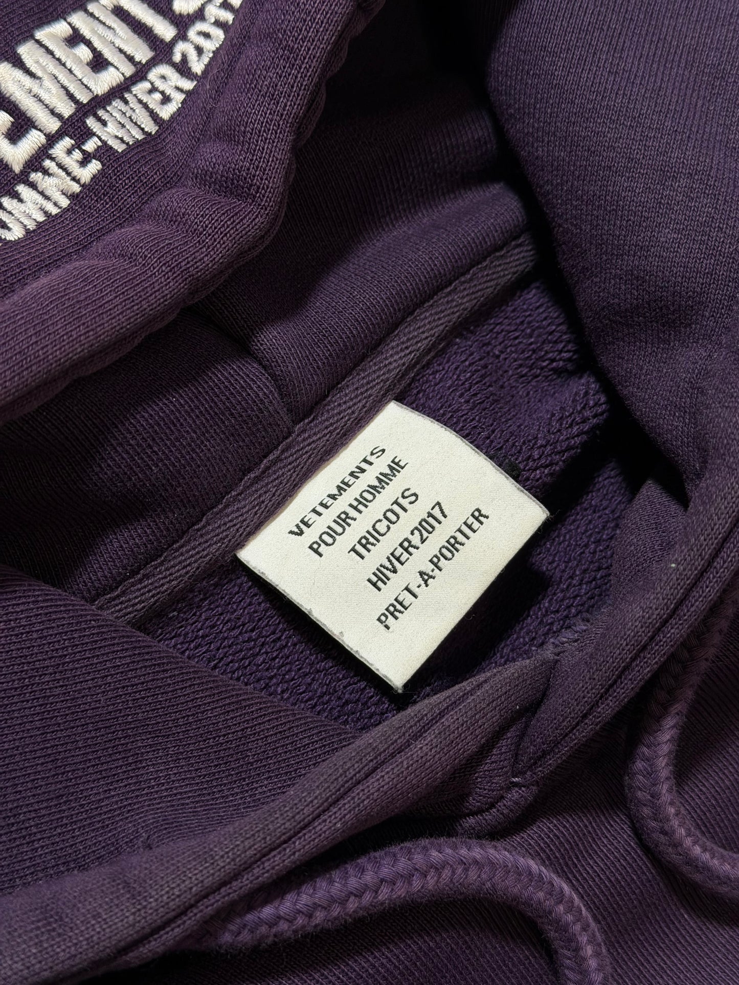 AW17 Vetements ‘Sexual Fantasies’ Hoodie