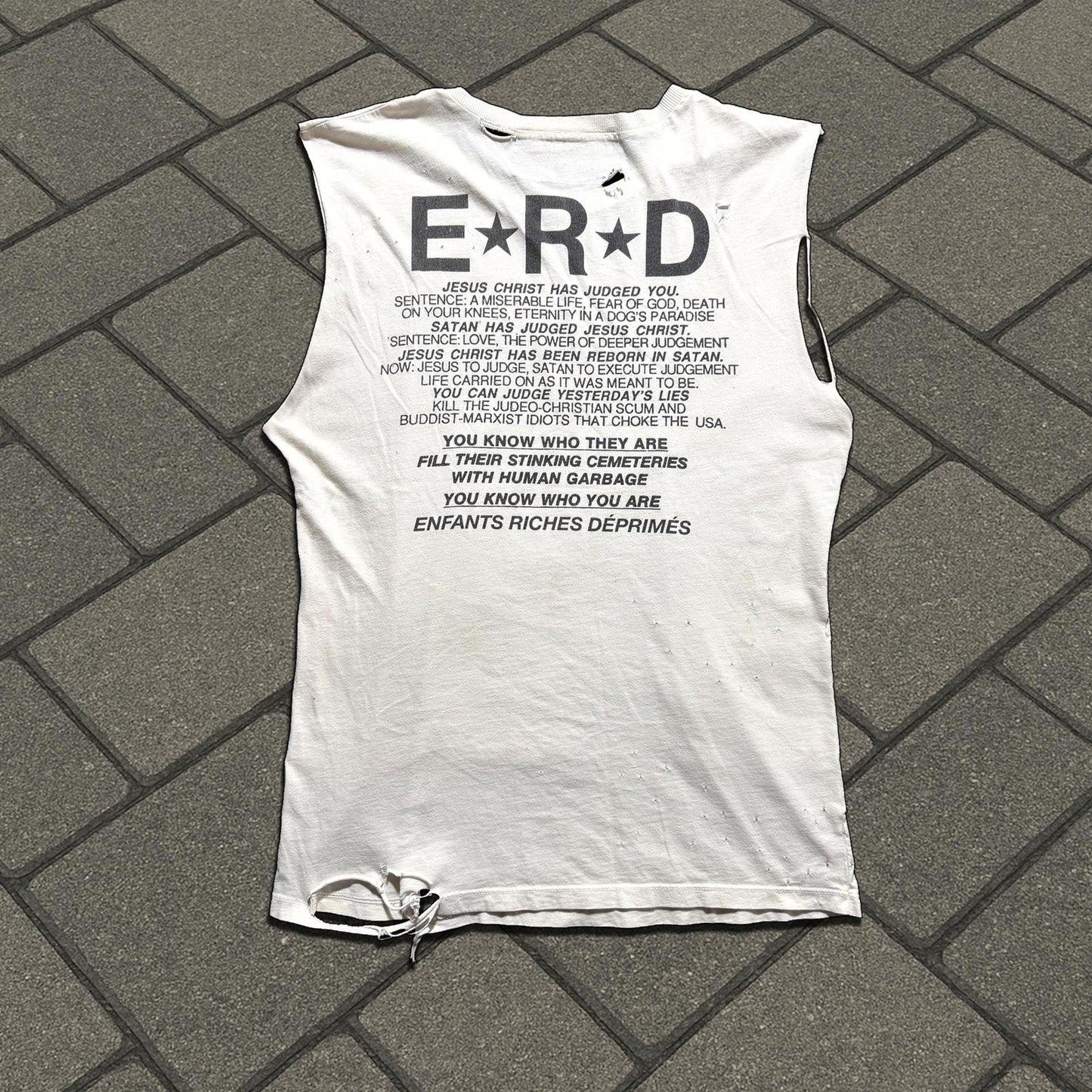 SS16 Enfants Riches Déprimés Jesus Christ Tank