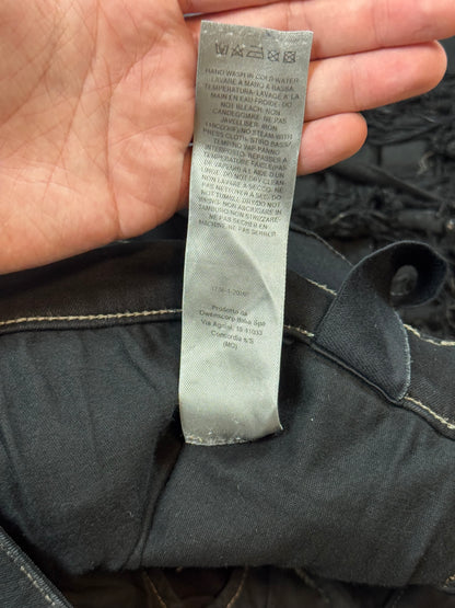 Rick Owens Waxed Slasher Denim
