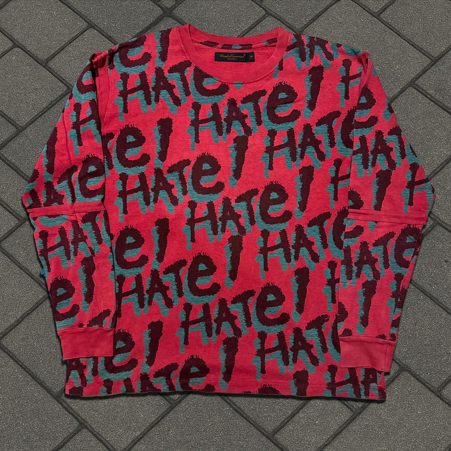 AW03 Undercover 'Paperdoll' Red I Hate Longsleeve
