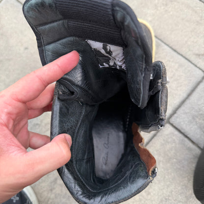 SS08 Rick Owens Blistered Leather Dunks