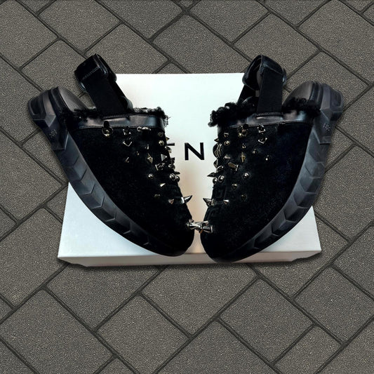 Givenchy Spiked Marshmallow Clogs