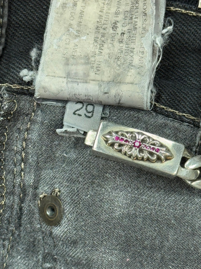 Rick Owens Olmar & Mirta Foil Denim