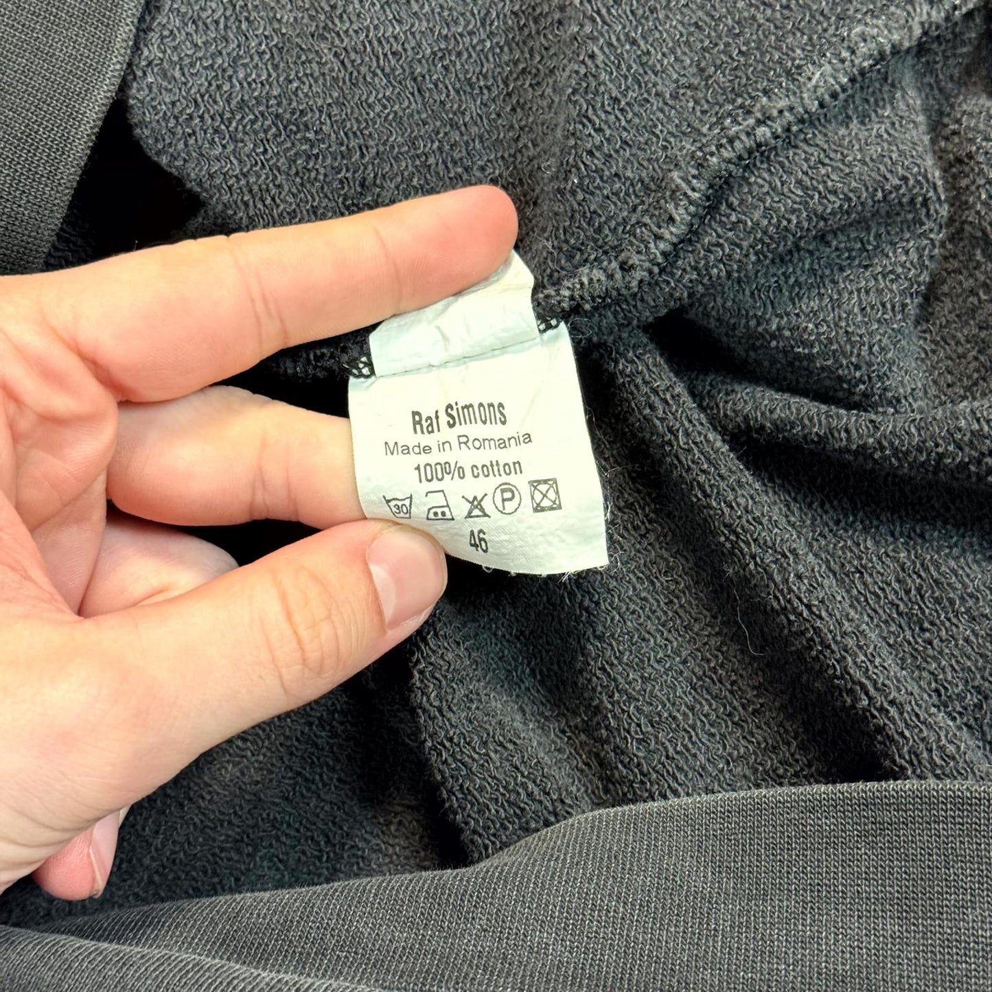 SS03 Raf Simons “Commodity” Crewneck